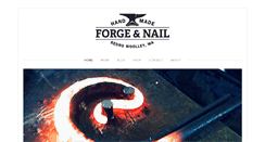 Desktop Screenshot of forgeandnail.com